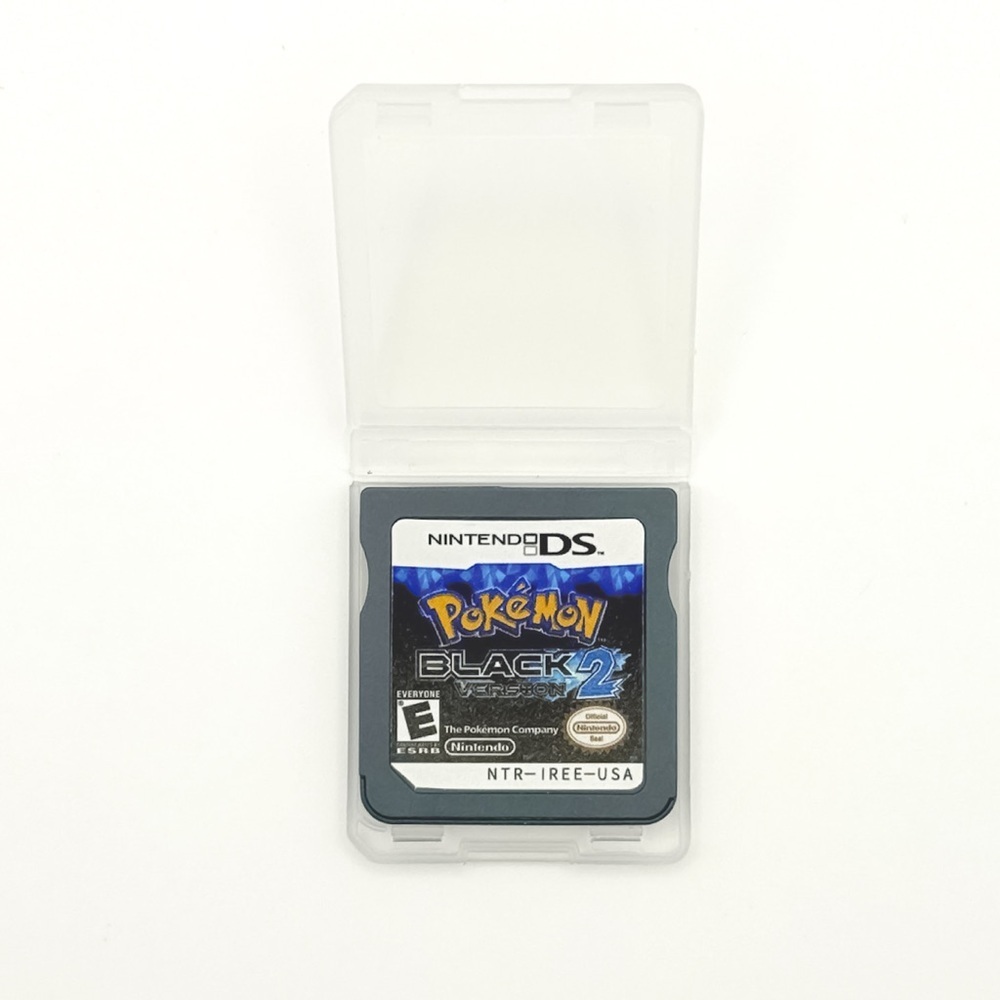New Pokémon Black Version 2 DS Game Cartridge Adventure  - Rpro